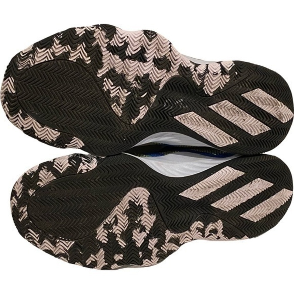 Size 6.5 Adidas D.O.N.ISSUE #1 Basketball Shoes Black Blue Mens Boys - Picture 4 of 7